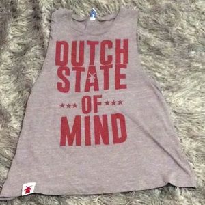 Dutch bros muscle like tank top size small